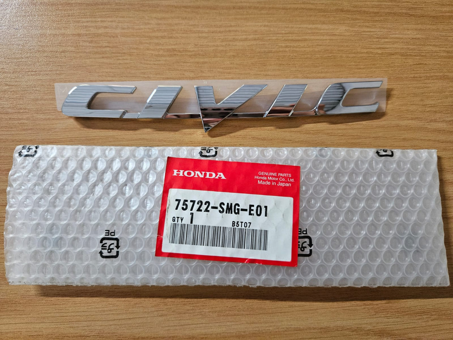 Honda Civic Emblem / Kenteken