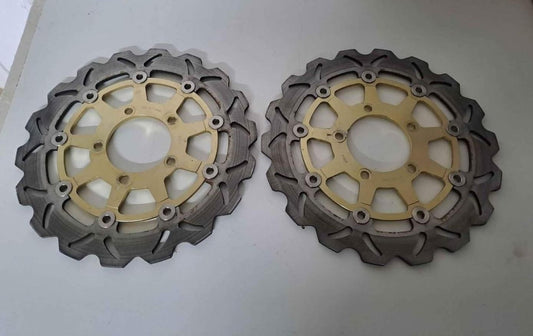 Kawasaki ZX-6R ZX6R ZX6 skywe/skywe rotors 08-15