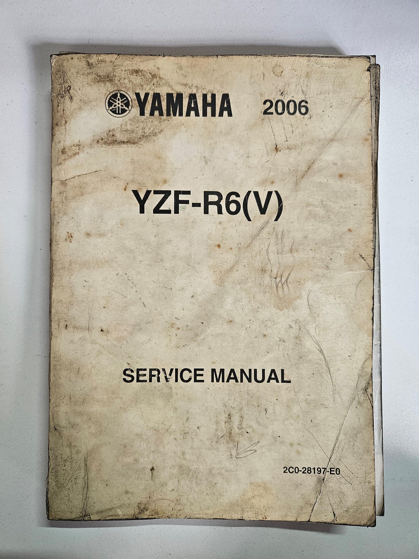 Yamaha YZF-R6 YZFR6 R6 Service Manual