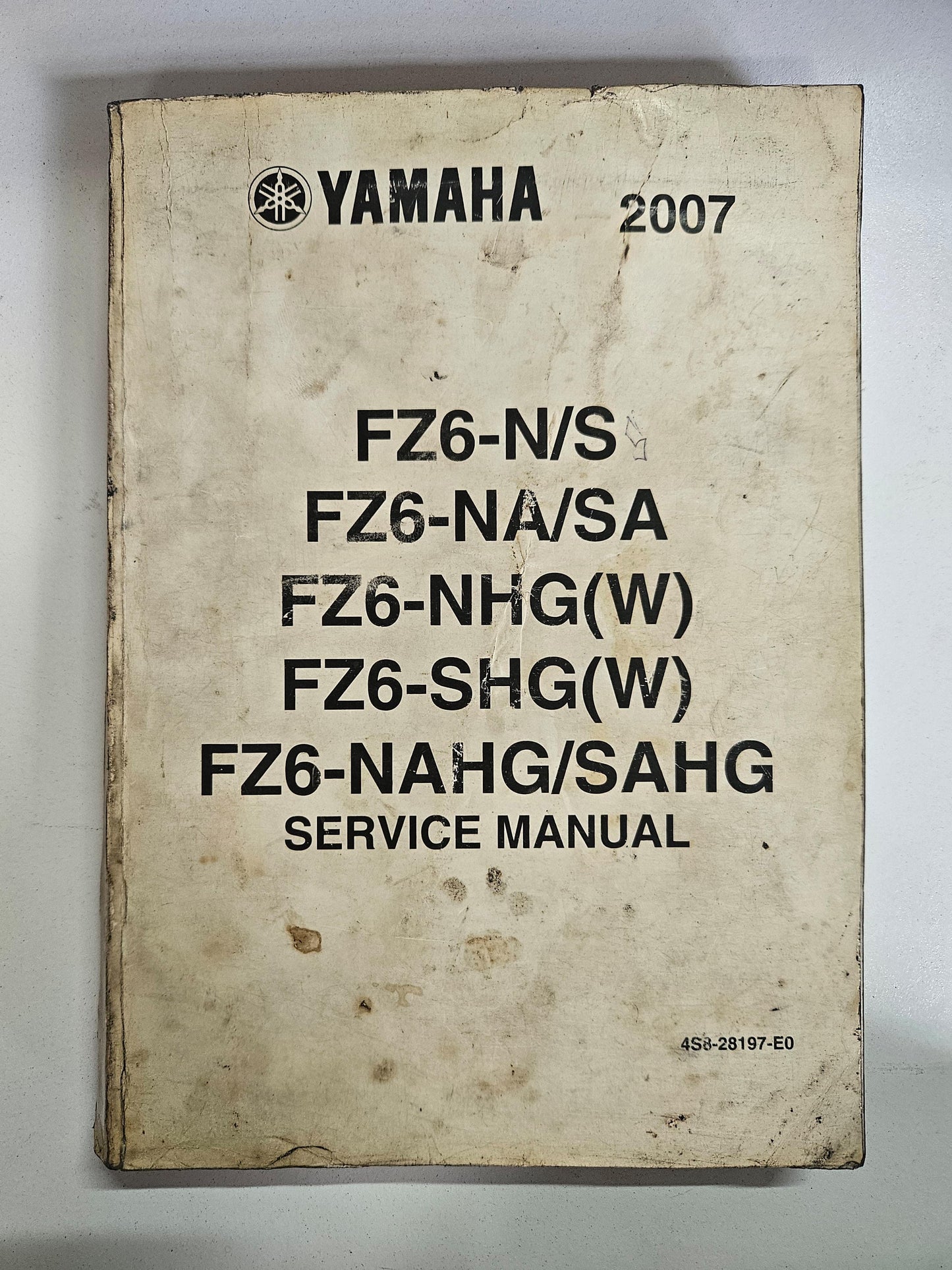 Yamaha FZ6 Service Manual