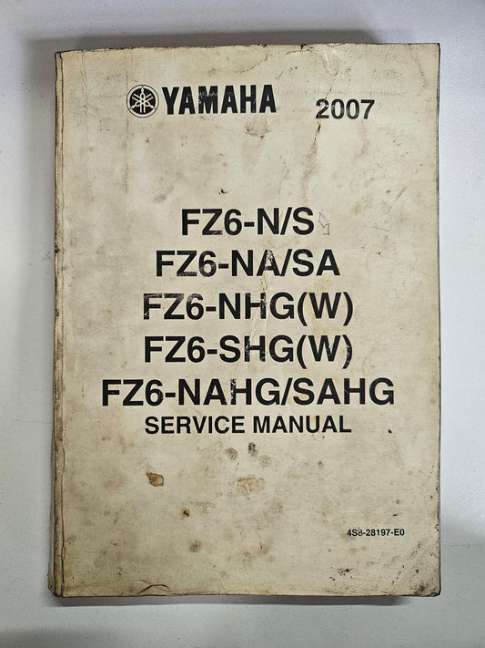 Yamaha FZ6 Service Manual