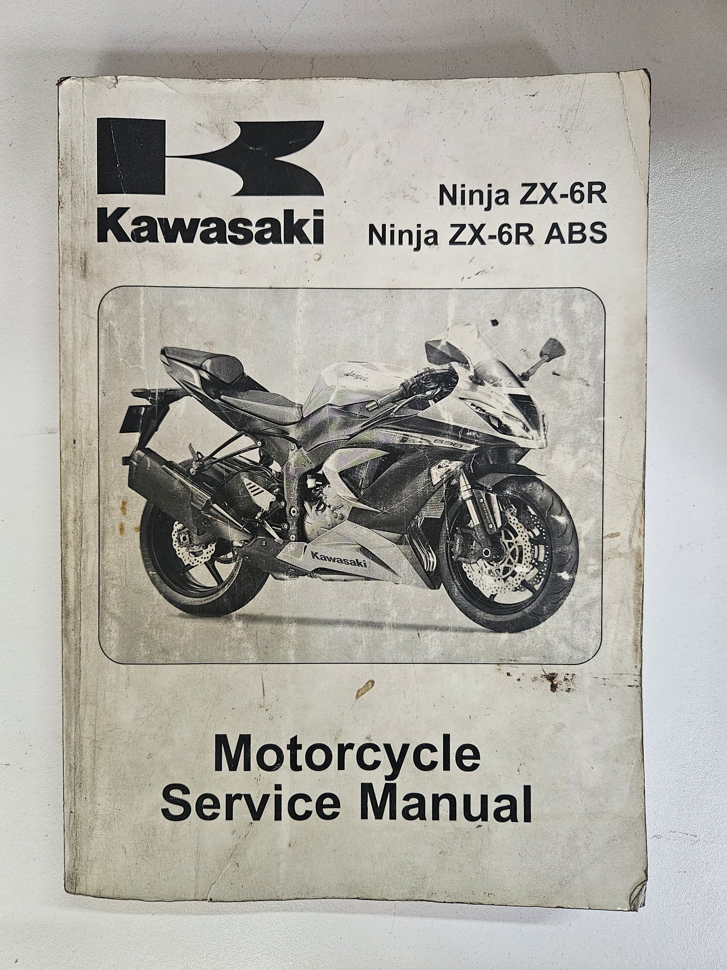 Kawasaki Ninja ZX-6R ZX6R ZX6 Service Manual