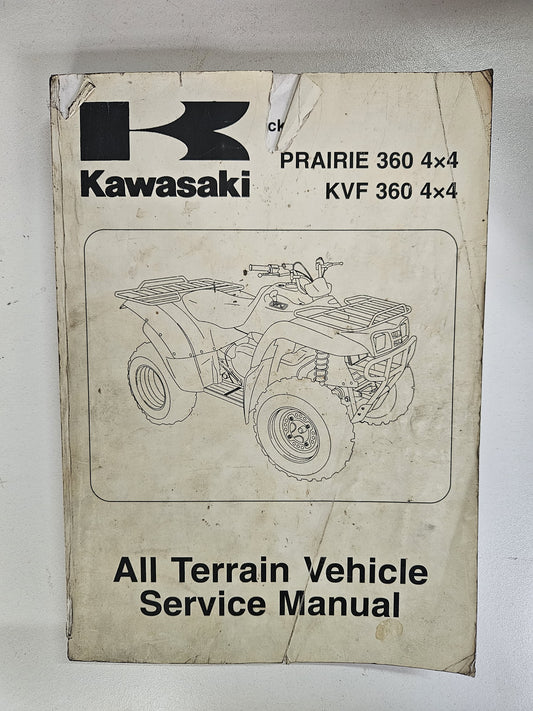 Kawasaki Prairie 360 KVF 360 Service Manual