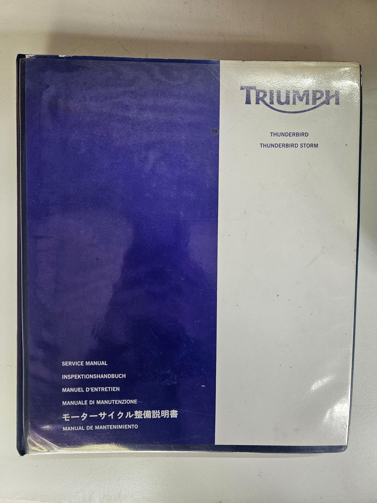 Triumph Thunderbird Thunderbird Storm Service Manual