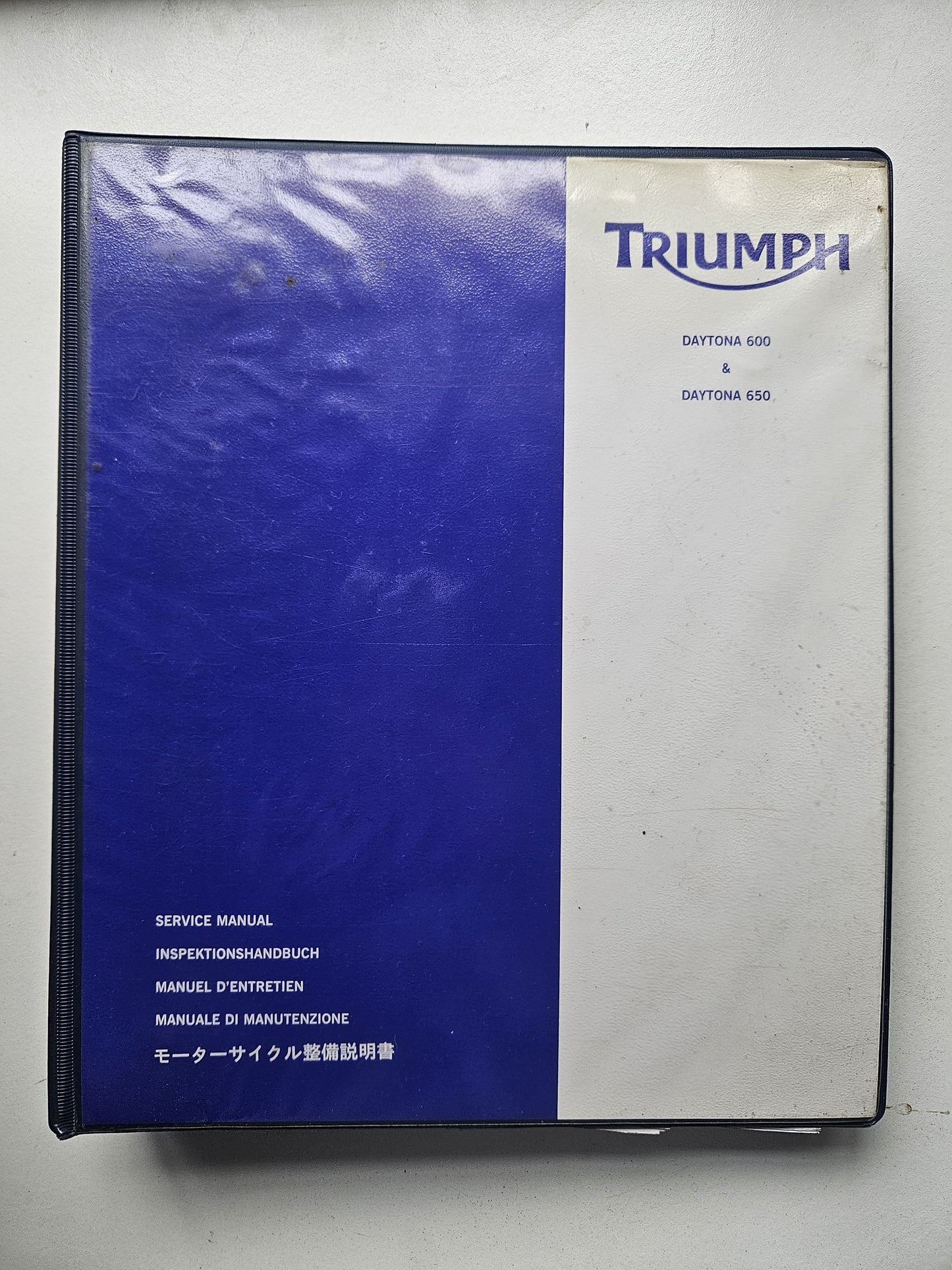 Triumph Daytona 600 Daytona 650 Service Manual