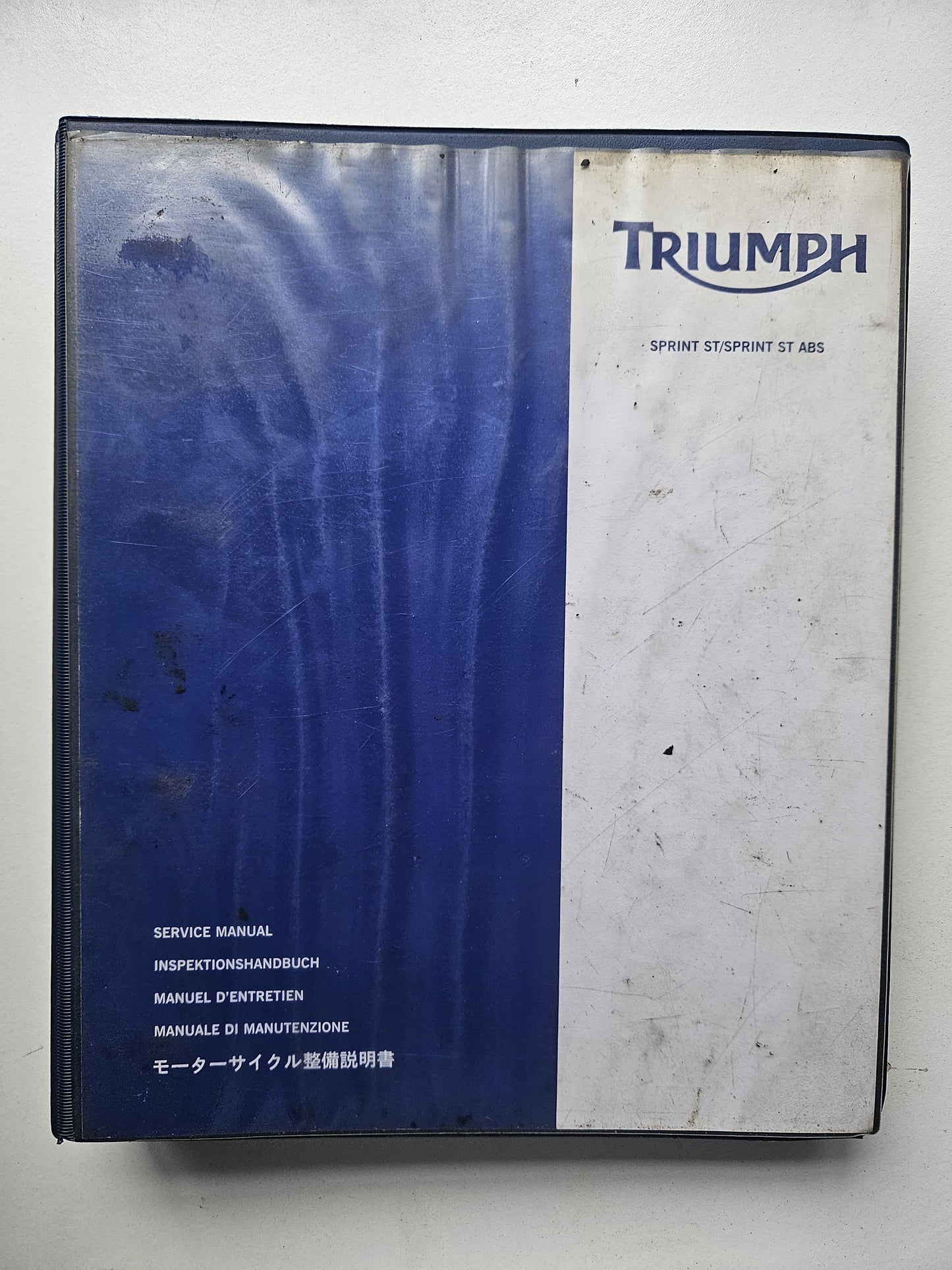 Triumph Sprint ST Service Manual