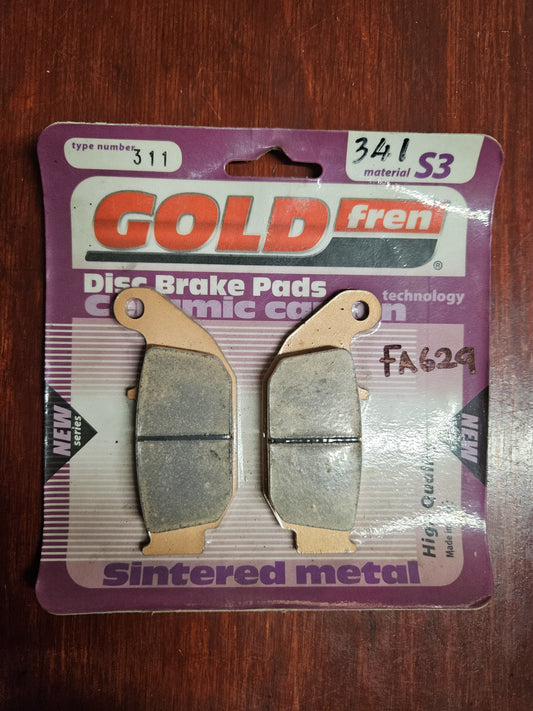 Honda CBR125R CRF250 CRF300L Rear Brake Pads FA629