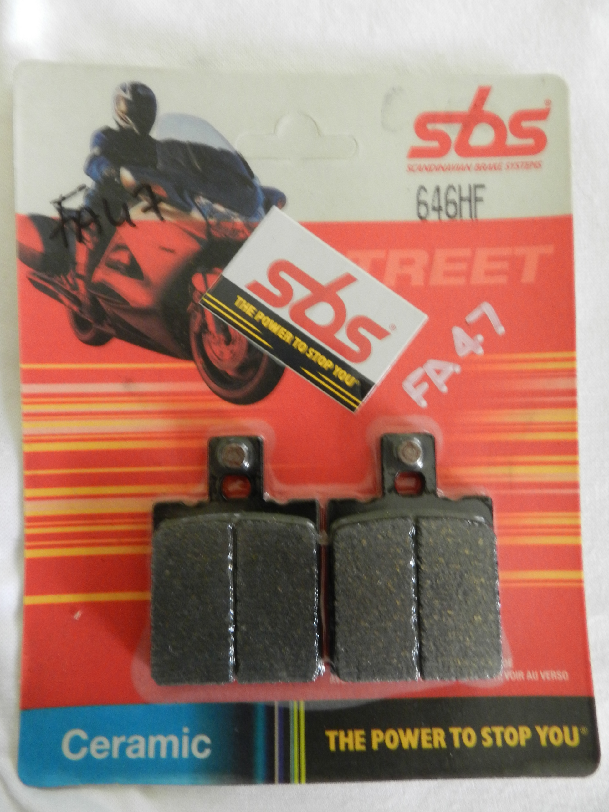 Yamaha TDR125 TZR125 SZR660 Rear Brake Pads - Montclair Motorcycles Online