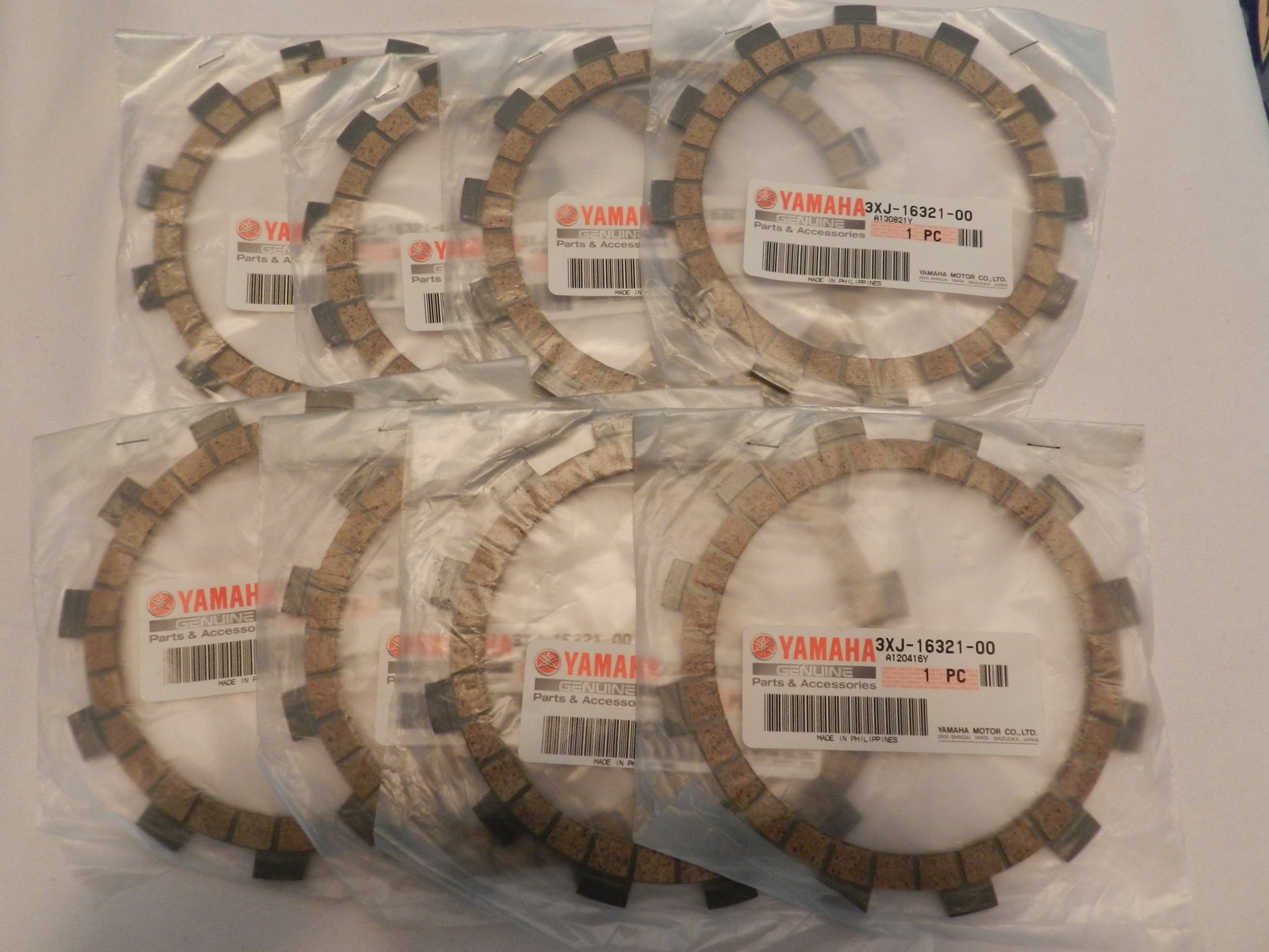 Yamaha YZ125 YZ 125 Clutch Plates - Montclair Motorcycles Online