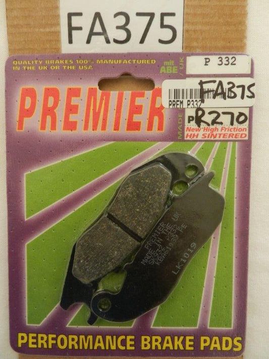 Honda ANF125 CBF125 CBR125 CBR150R Front Brake Pads - Montclair Motorcycles Online