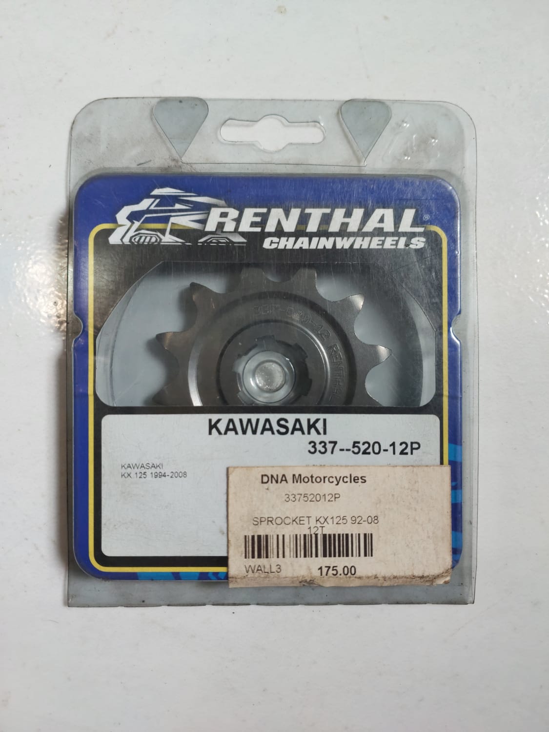 Kawasaki KX 125 Renthal Front Sprocket