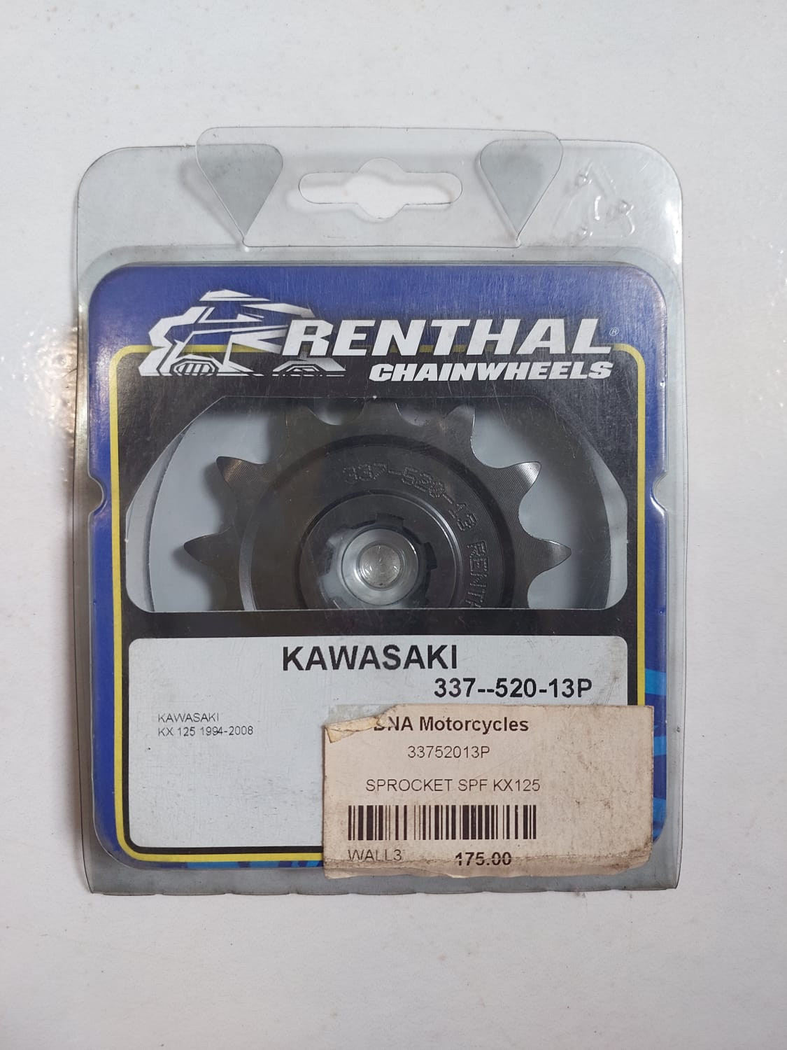 Kawasaki KX125 Renthal Front Sprocket